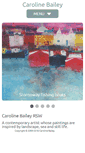 Mobile Screenshot of carolinebailey.co.uk